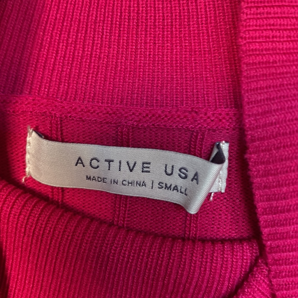 Active USA Ribbed Dress - Picture 3 of 4